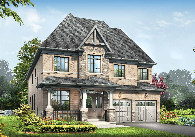 Laverick 4 bedrooms 43' new home in Whitby